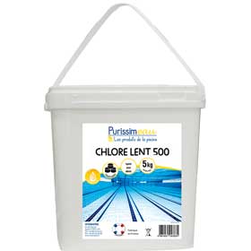 Chlore lent 500 - 500G - 5 kg